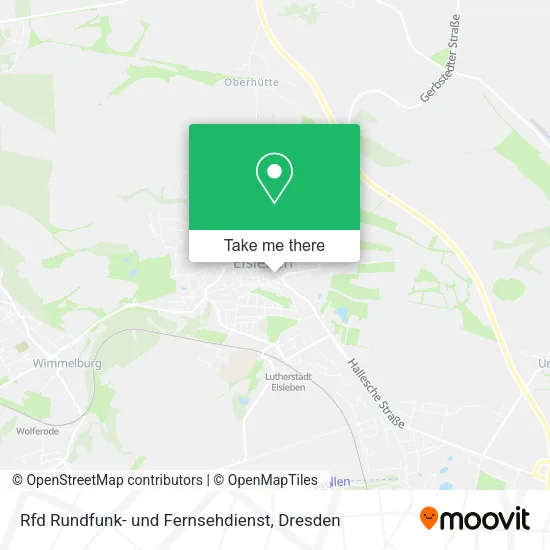 Карта Rfd Rundfunk- und Fernsehdienst