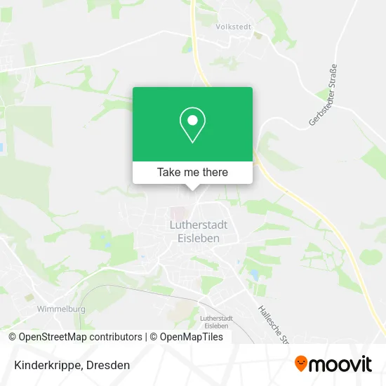 Карта Kinderkrippe