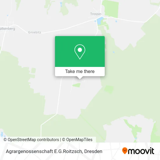 Карта Agrargenossenschaft E.G.Roitzsch