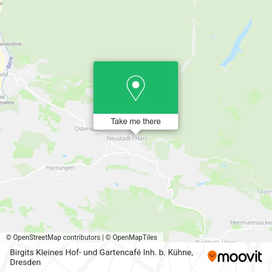 Карта Birgits Kleines Hof- und Gartencafé Inh. b. Kühne