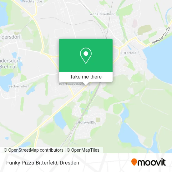 Карта Funky Pizza Bitterfeld