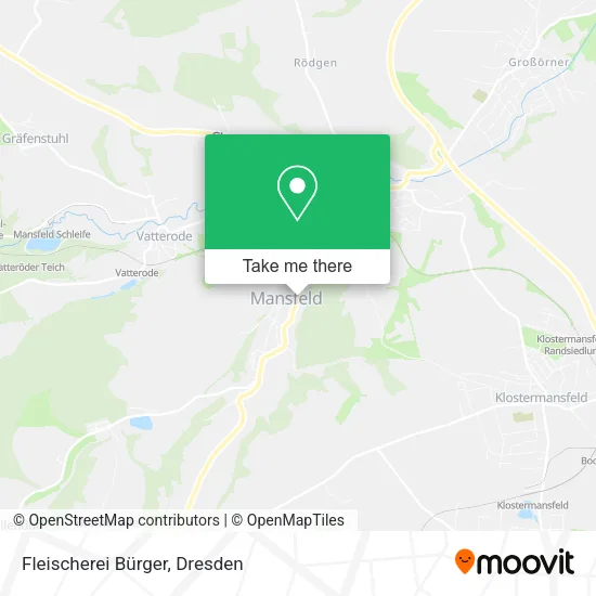 Карта Fleischerei Bürger