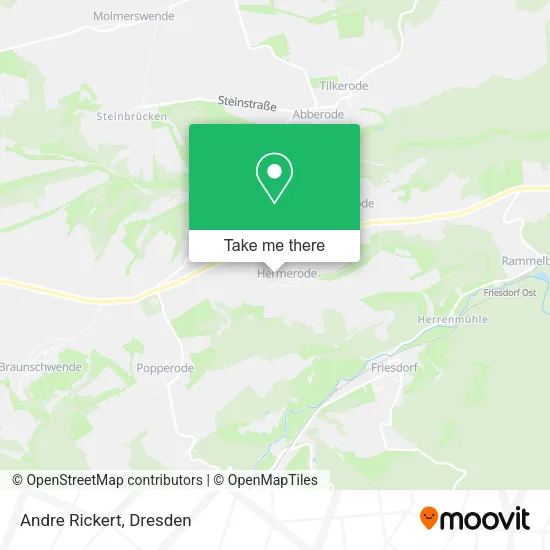 Andre Rickert map