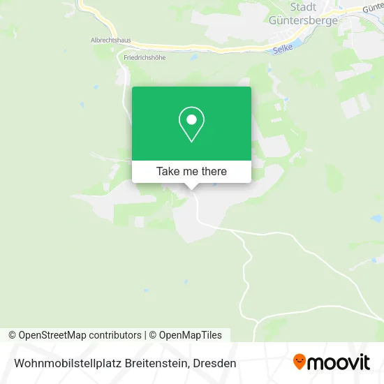 Карта Wohnmobilstellplatz Breitenstein