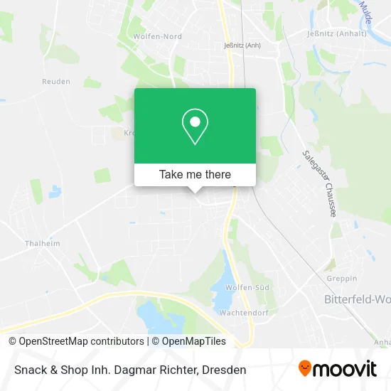 Карта Snack & Shop Inh. Dagmar Richter