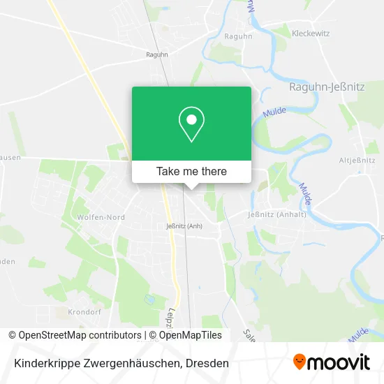 Карта Kinderkrippe Zwergenhäuschen