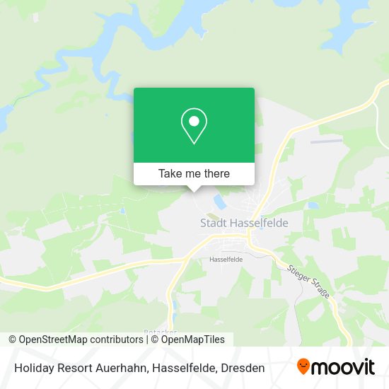 Карта Holiday Resort Auerhahn, Hasselfelde
