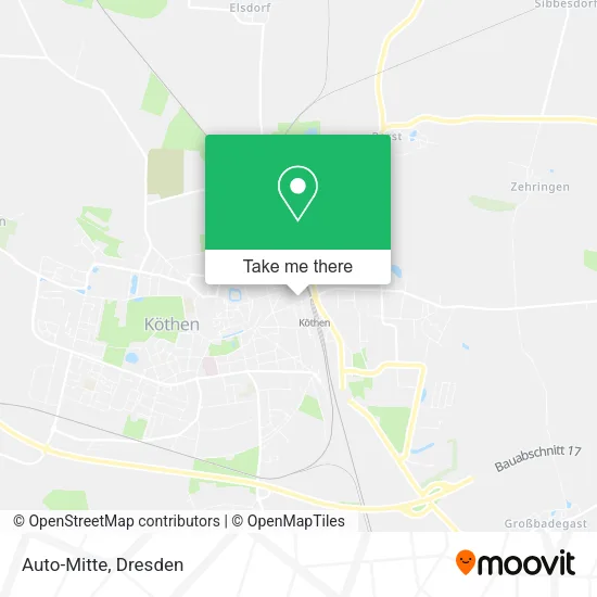 Карта Auto-Mitte