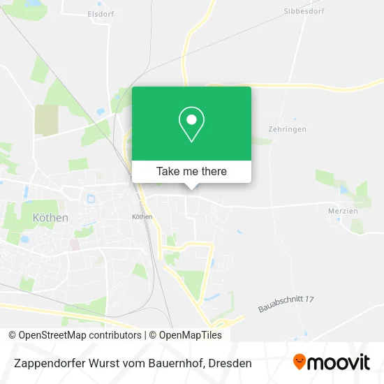Zappendorfer Wurst vom Bauernhof map
