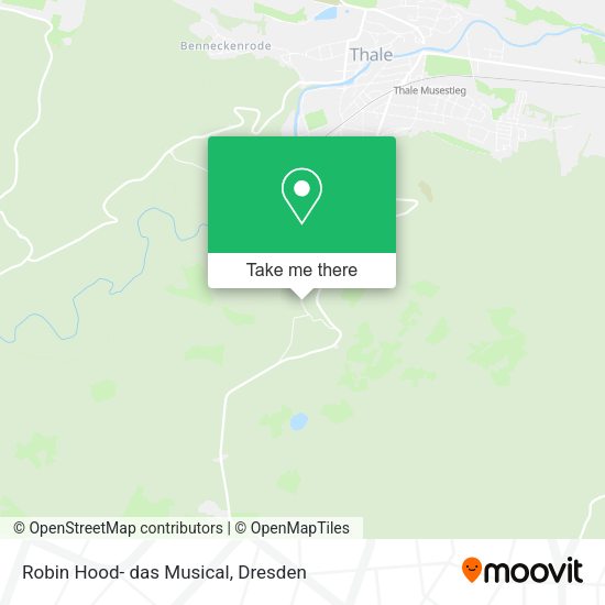 Карта Robin Hood- das Musical