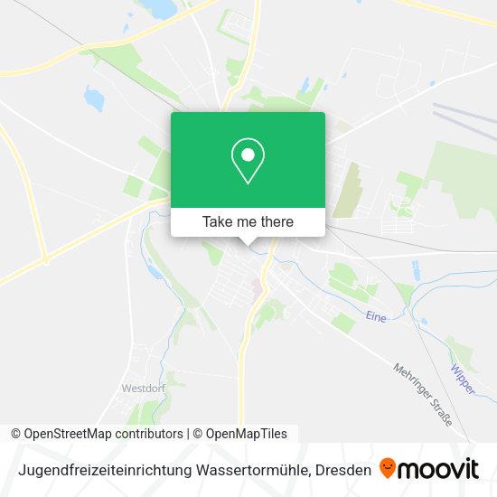 Карта Jugendfreizeiteinrichtung Wassertormühle