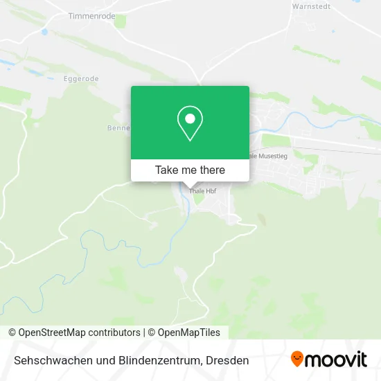 Карта Sehschwachen und Blindenzentrum