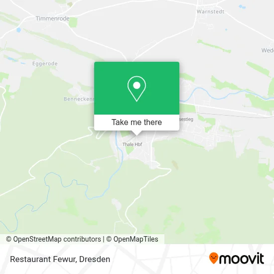 Restaurant Fewur map
