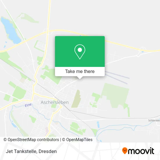 Карта Jet Tankstelle