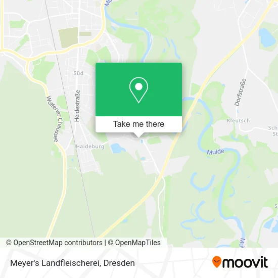 Карта Meyer's Landfleischerei