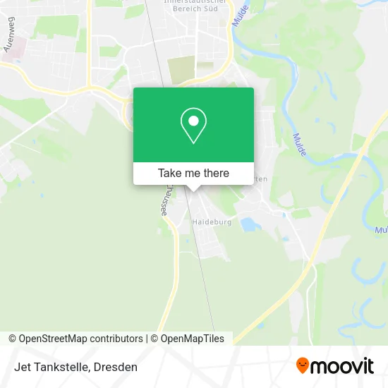 Карта Jet Tankstelle