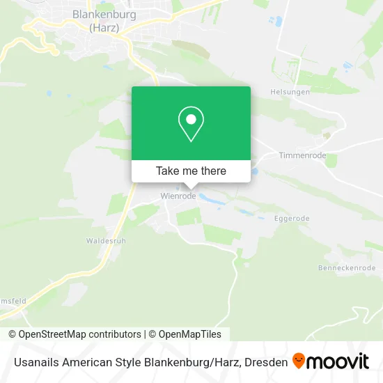 Карта Usanails American Style Blankenburg / Harz