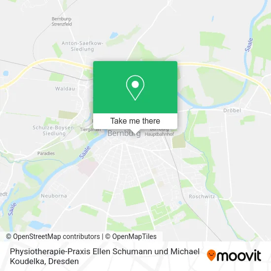 Карта Physiotherapie-Praxis Ellen Schumann und Michael Koudelka