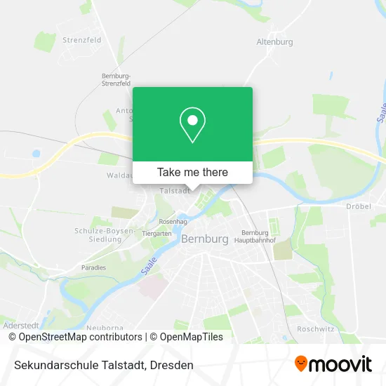 Карта Sekundarschule Talstadt