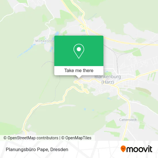 Карта Planungsbüro Pape