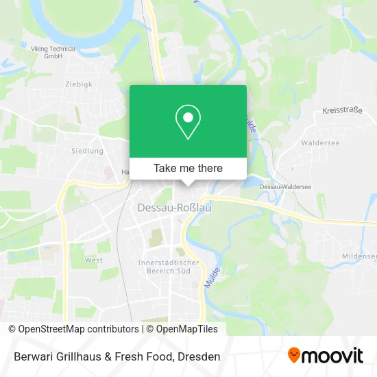 Карта Berwari Grillhaus & Fresh Food