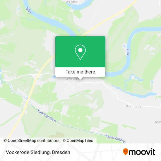 Карта Vockerode Siedlung