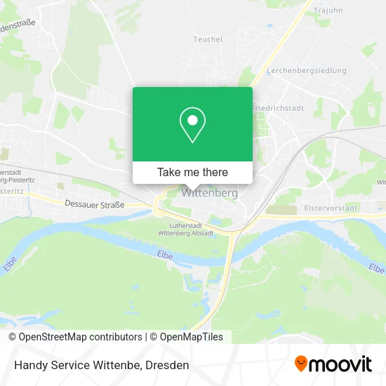 Карта Handy Service Wittenbe