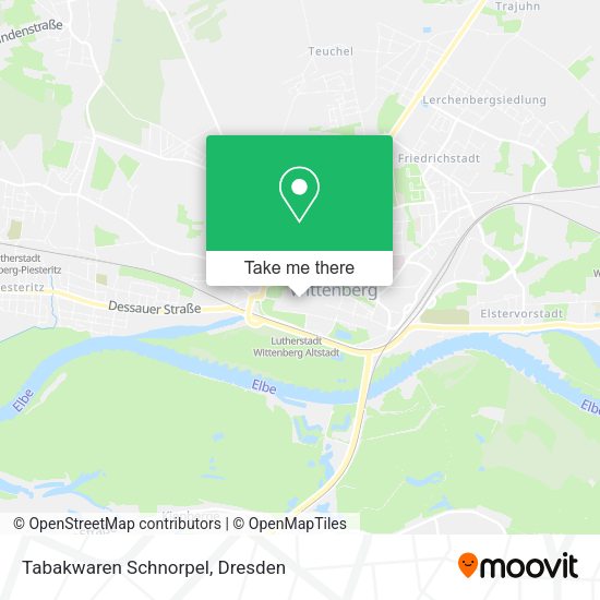 Карта Tabakwaren Schnorpel