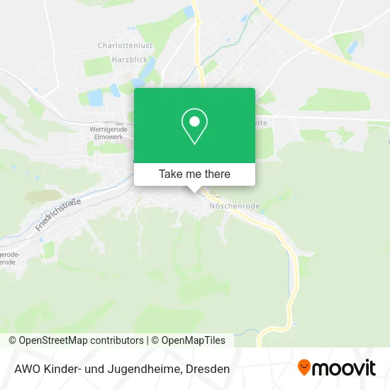 Карта AWO Kinder- und Jugendheime