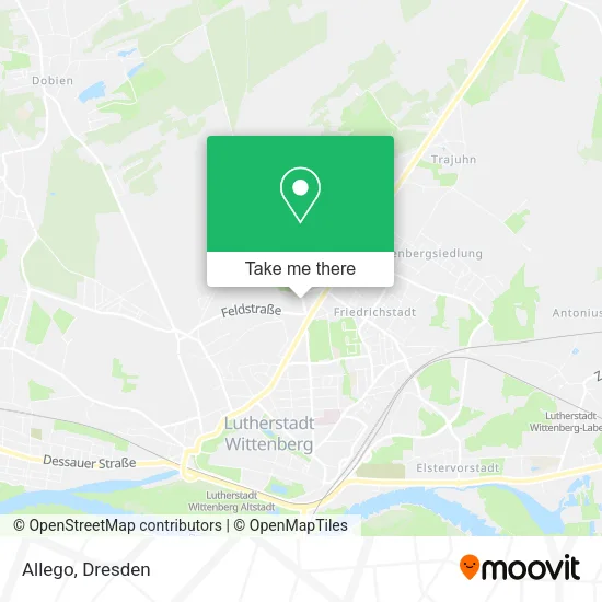 Карта Allego