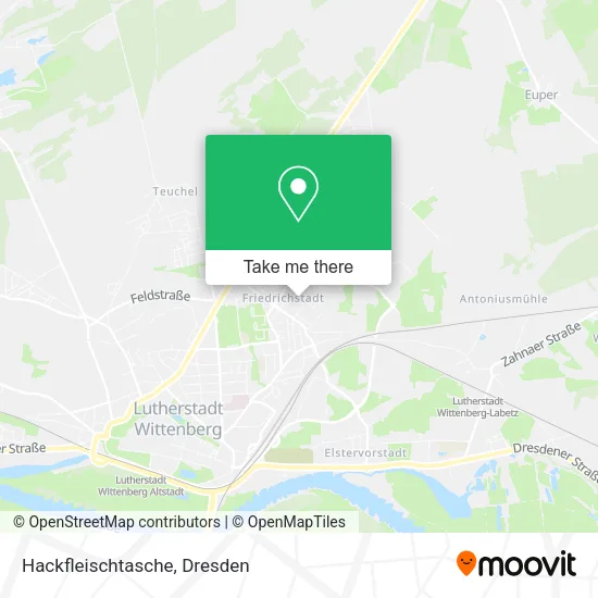Карта Hackfleischtasche