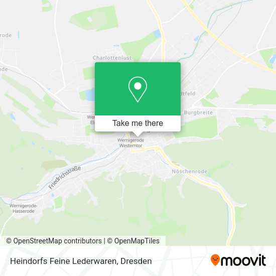 Карта Heindorfs Feine Lederwaren