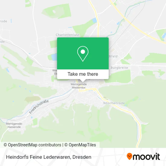 Карта Heindorfs Feine Lederwaren