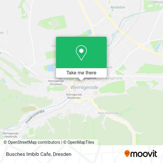 Карта Busches Imbib Cafe