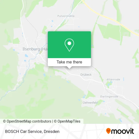 Карта BOSCH Car Service