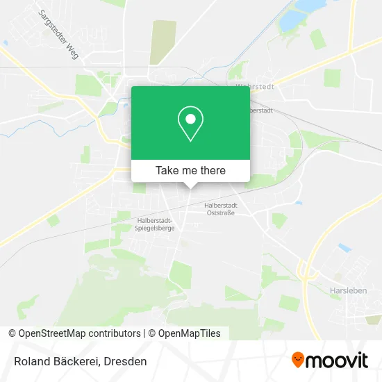 Roland Bäckerei map
