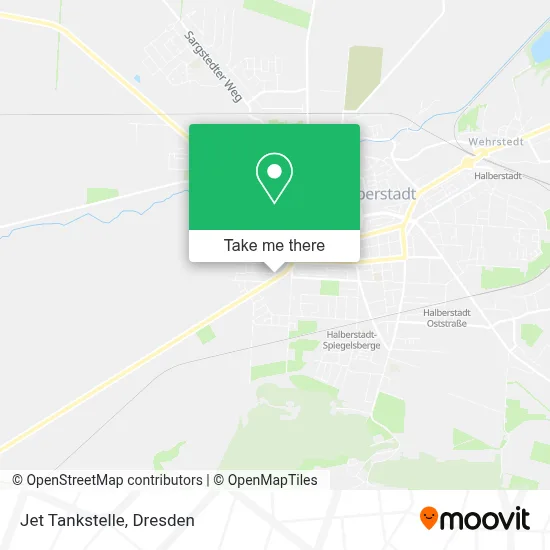 Jet Tankstelle map