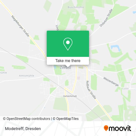Карта Modetreff