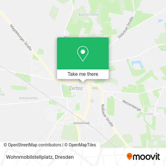 Карта Wohnmobilstellplatz