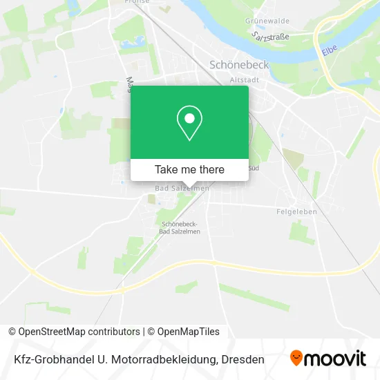 Kfz-Grobhandel U. Motorradbekleidung map