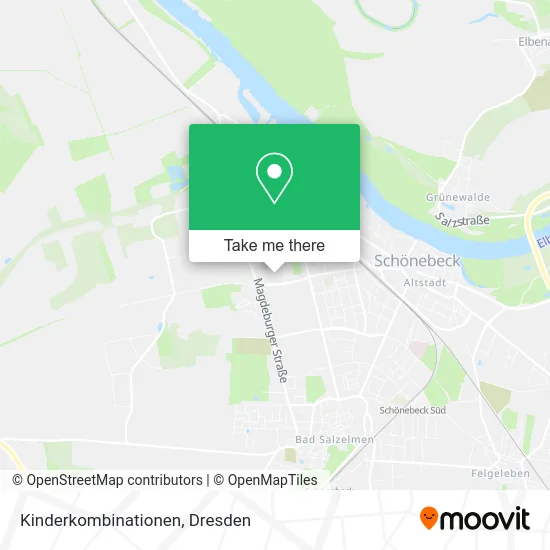 Карта Kinderkombinationen