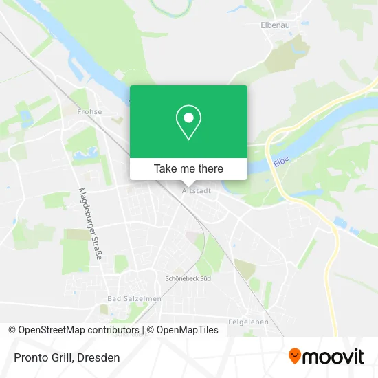 Карта Pronto Grill