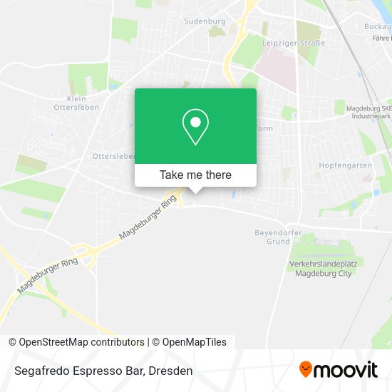 Карта Segafredo Espresso Bar
