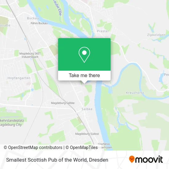 Карта Smallest Scottish Pub of the World