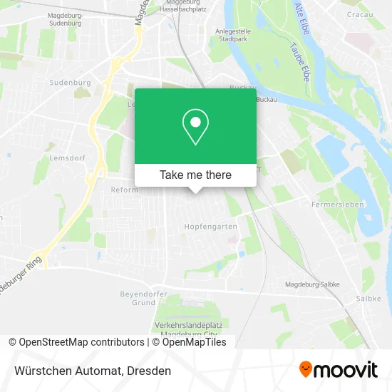 Карта Würstchen Automat