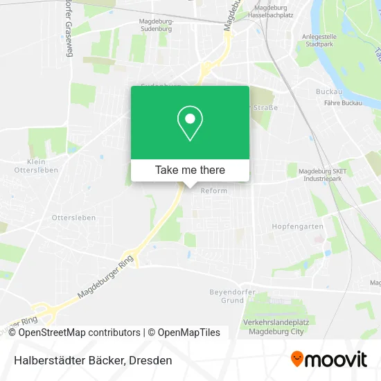 Карта Halberstädter Bäcker