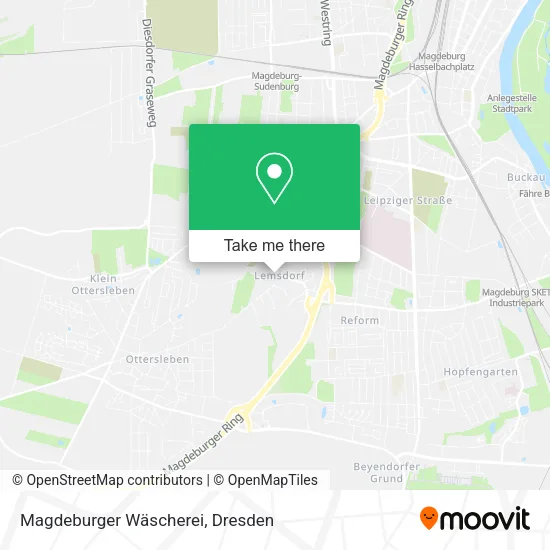 Карта Magdeburger Wäscherei