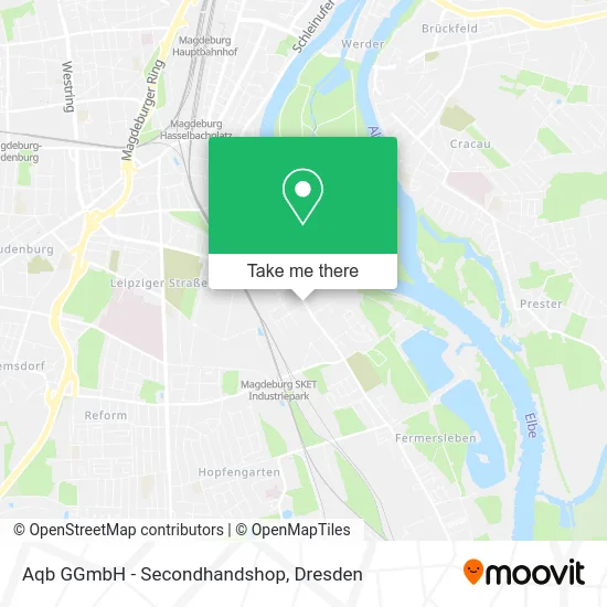 Карта Aqb GGmbH - Secondhandshop