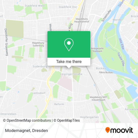 Карта Modemagnet