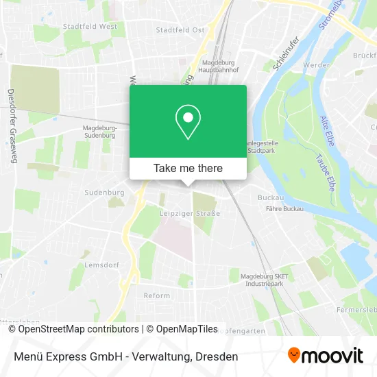 Карта Menü Express GmbH - Verwaltung